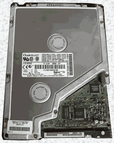 Bigfoot Ts12.0at Ts12a011 Quantum Drive Data Recovery
