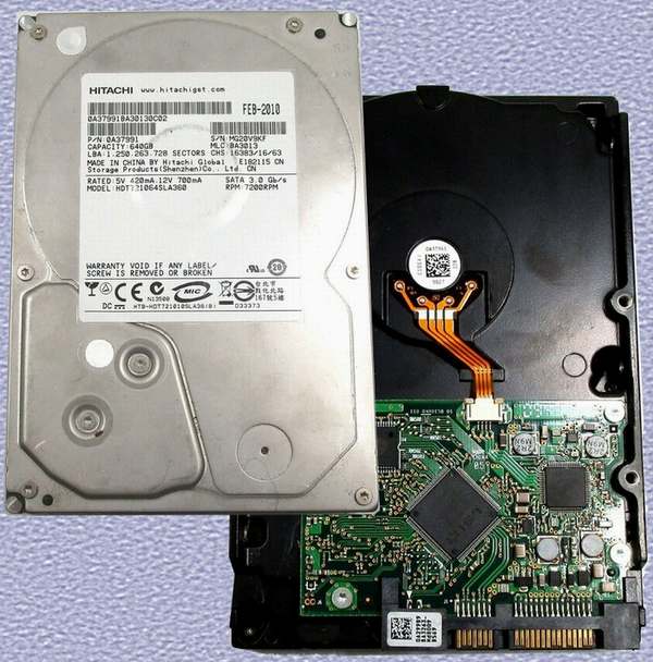 Deskstar E7k500 Sata Hds725050kla361 Hitachi Drive Data Recovery