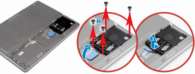 Dell Pecision 15 7510 HDD