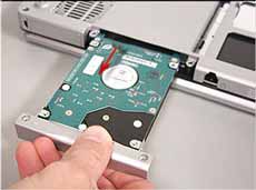 Laptop HDD Removing Directions